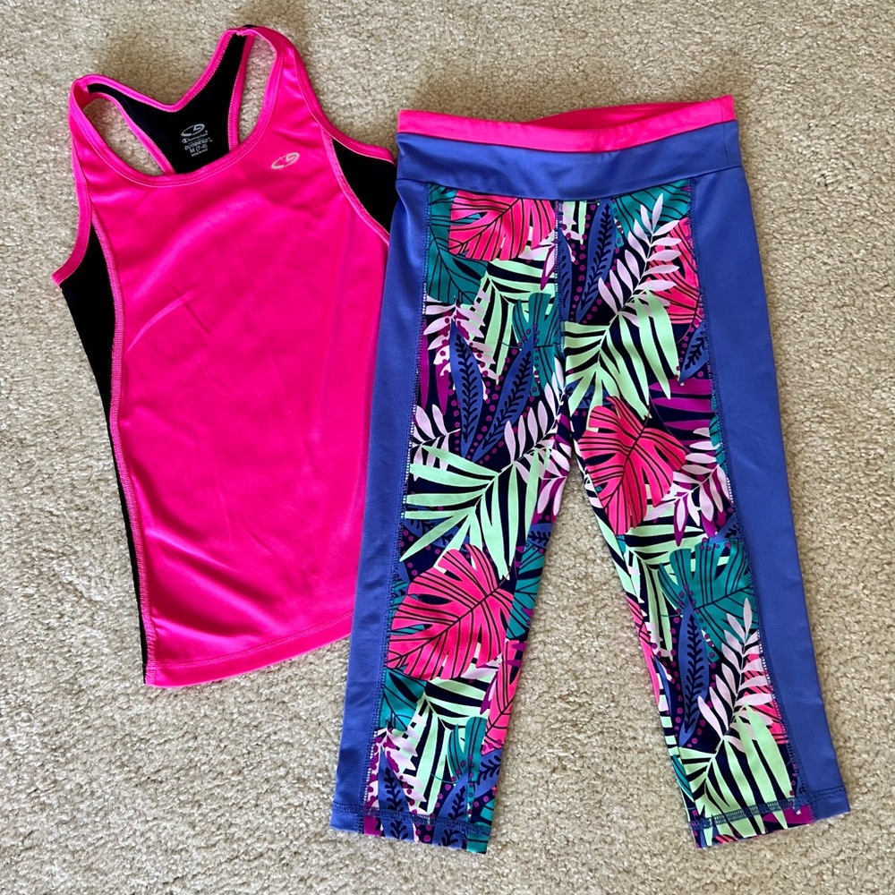 GIRLS ATHLETIC WEAR SET
